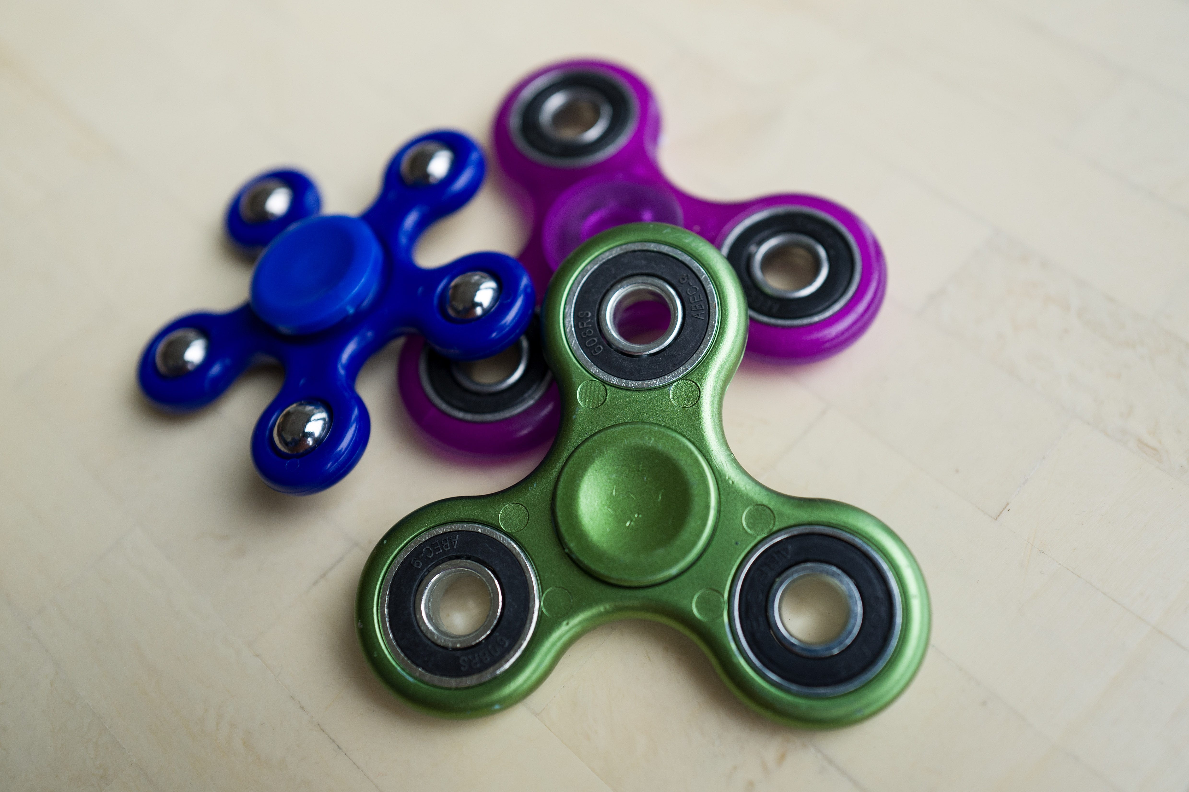 who made the first fidget spinner